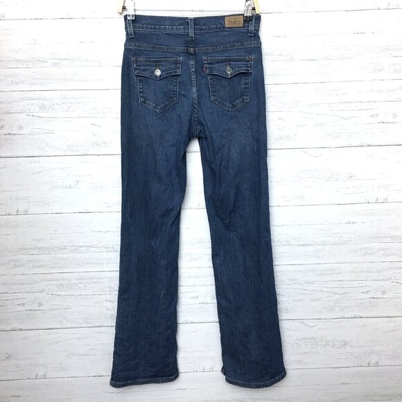 Levi's 512 Jeans Perfectly Slimming Bootcut High Rise Stretch size 4 length 32" - Picture 3 of 9